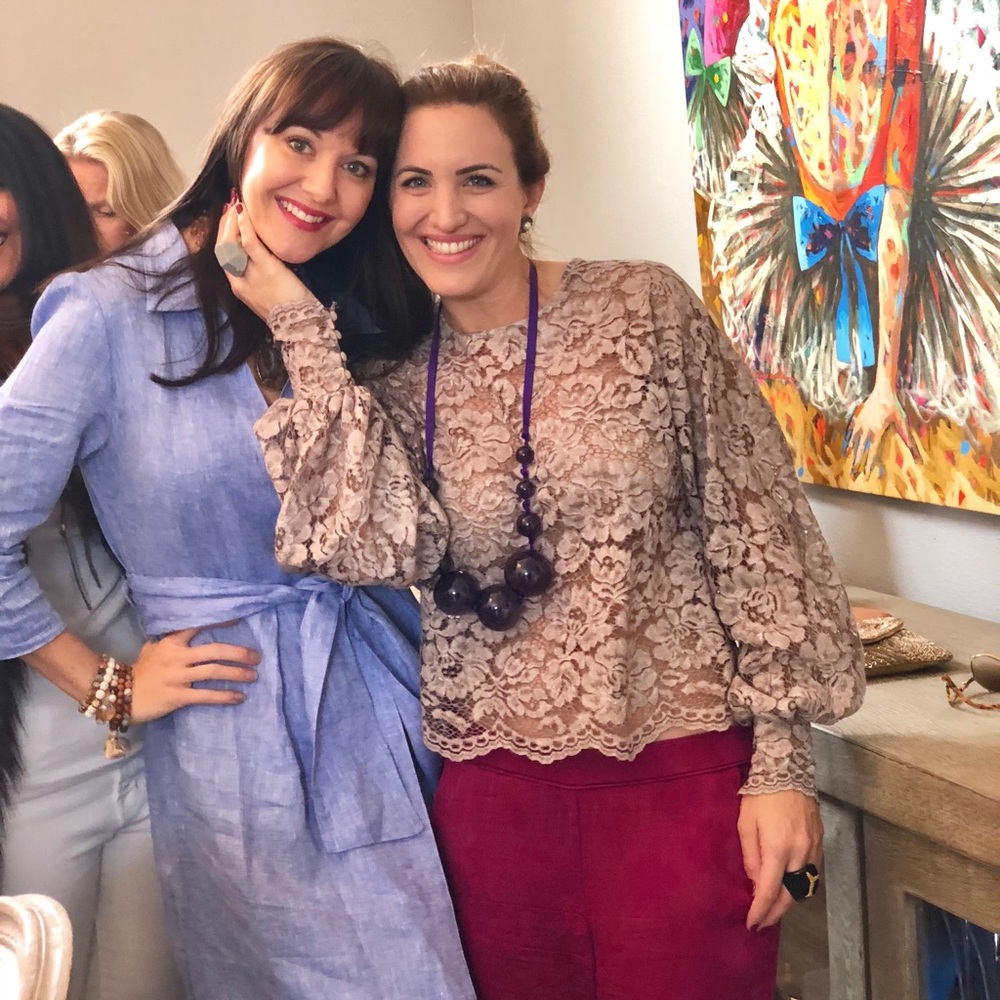 Zara denim cotton wrap dress with tie